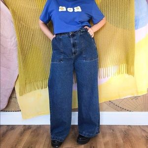 Delores Wide Leg Organic Cotton Jeans